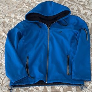 Blue Hooded Jacket by New Balance